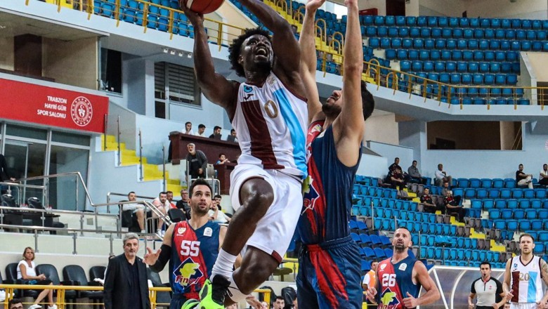 Trabzonspor Basketbol evinde galip