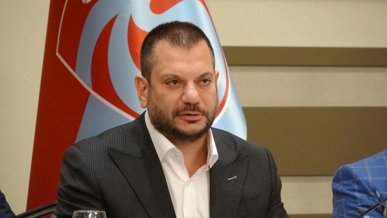 Trabzonspor Başkanı Ertuğrul Doğan'dan hakeme sert tepki!