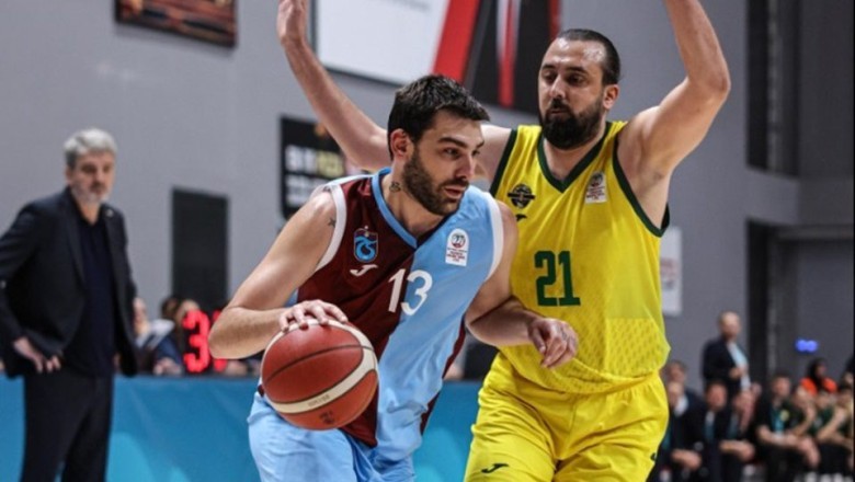 Trabzonspor Basketbol deplasmanda kazandı