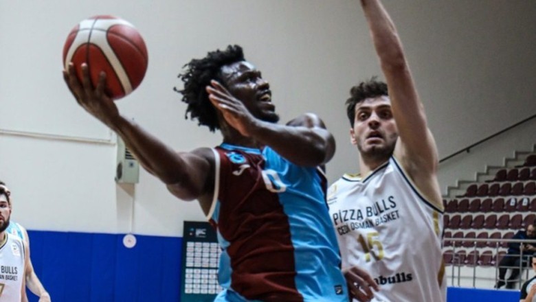 Trabzonspor Basketbol takımı deplasmanda galip