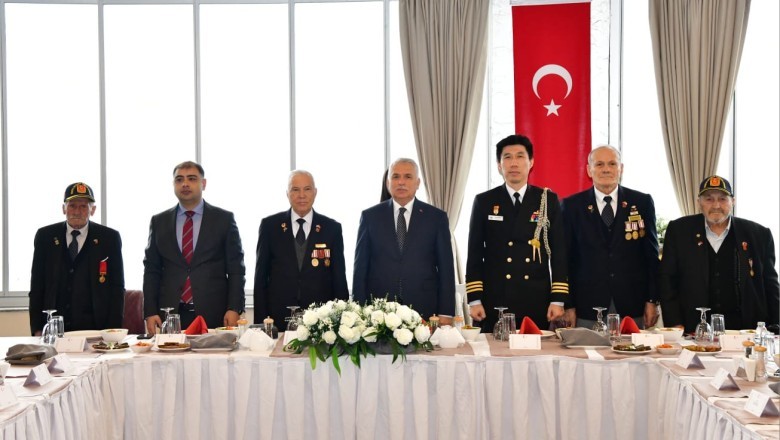 Vali Yıldırım Kore Gazileriyle bir araya geldi