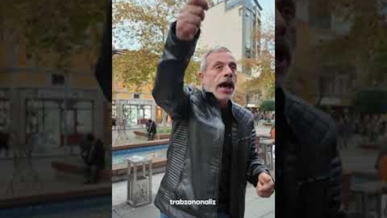 Trabzonlu vatandaş ekonomiden dert yandı: "Asgari ücret 30 gün boyunca yemek yedirir mi?"
