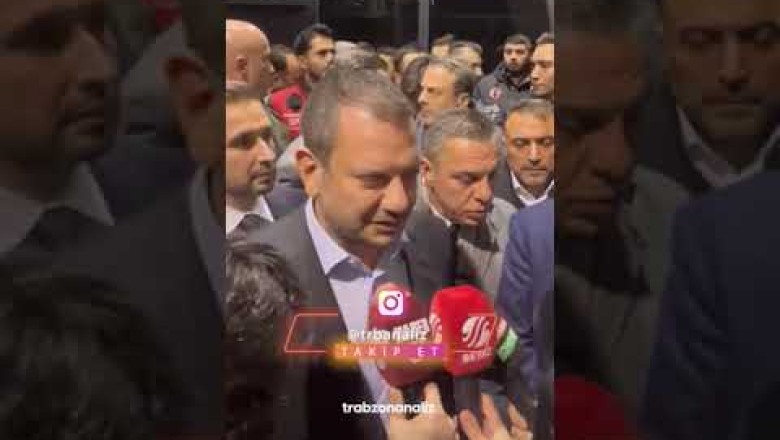Trabzonspor Başkanı Ertuğrul Doğan: "Algınız batsın. Tam anlamıyla yazıklar olsun"