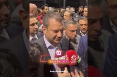 Trabzonspor Başkanı Ertuğrul Doğan: 