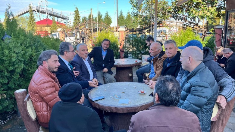Başkan Azizoğlu, halkı bırakmıyor her zaman yanında oluyor