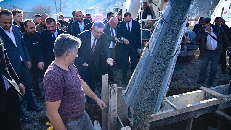 Çarşıbaşı doğal gaza kavuşuyor