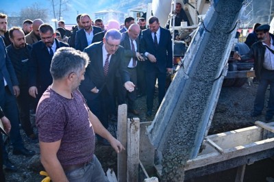 Çarşıbaşı doğal gaza kavuşuyor