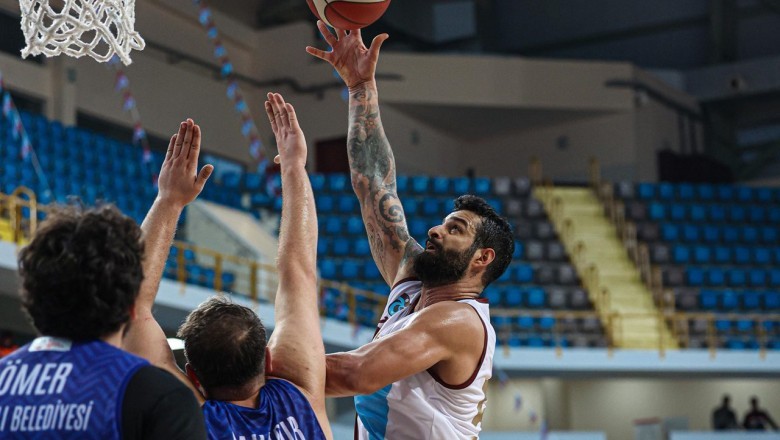 Trabzonspor basketbol sahasında Farklı Kazandı.