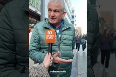 Trabzonlu vatandaş ülkenin gidişatını yorumladı: “Hükümet bu insanları delirtti.”