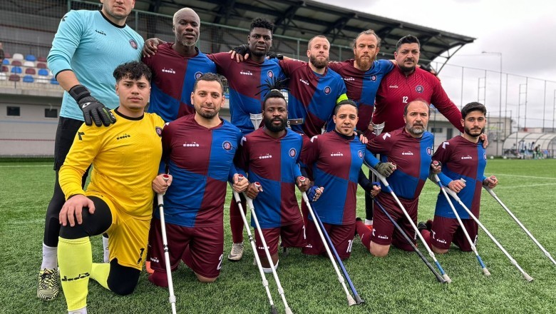 Trabzon Ampute'den gol şöleni