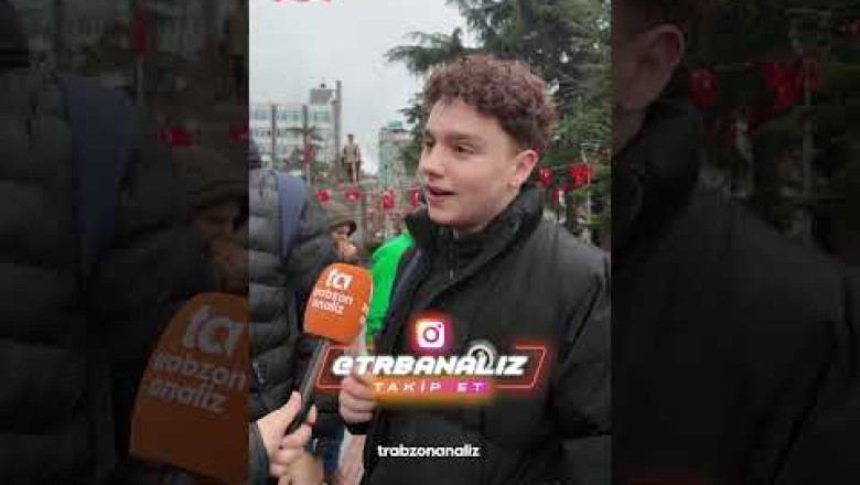 Trabzon'da karnesini alan öğrenciler tatil için ne plan yaptı?
