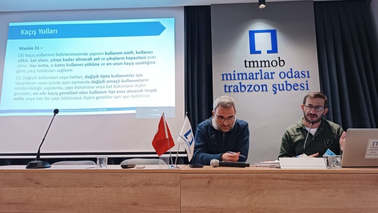 Büyükşehir'den mimarlara yangın güvenliği eğitimi