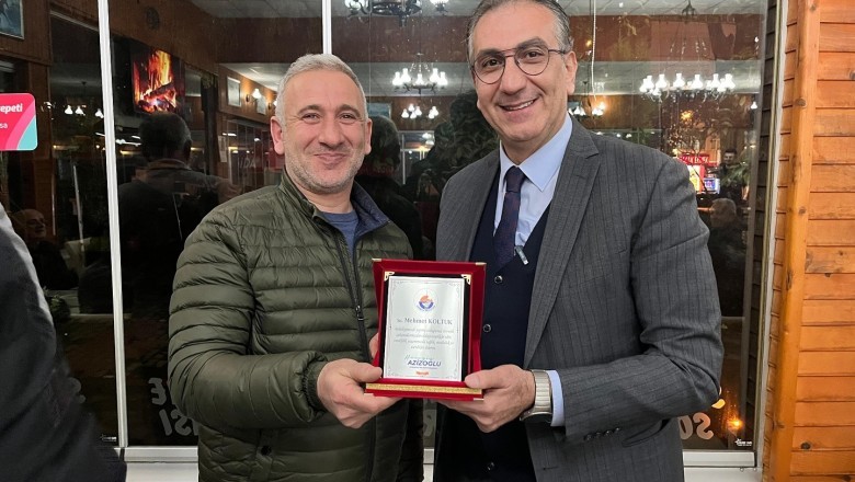 Sürmene Belediyesi’ne uzun yıllar görev yapan 37 kişi emekliye ayrıldı