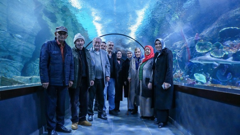 Büyükşehir, huzurevi sakinlerini unutmadı