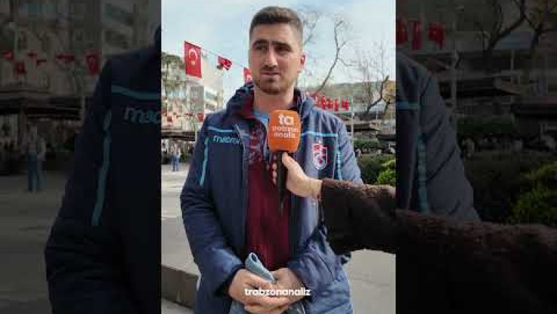 Trabzonsporlu taraftarlar Göztepe maçı için ne düşünüyor?