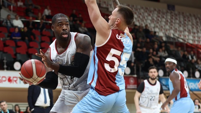 Trabzonspor Basketbol, Gaziantep deplasmanında mağlup oldu