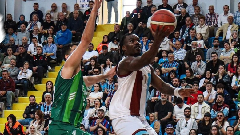 Trabzonspor basketbol sahasında rahat kazandı!