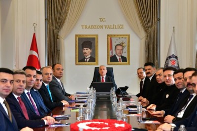 Trabzon'da İl Güvenlik ve Asayiş Koordinasyon Kurulu toplantısı gerçekleştirildi