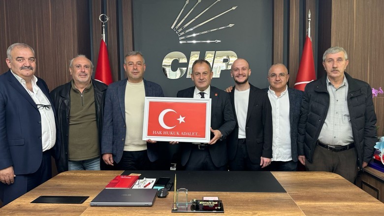 CHP Trabzon İl Başkanlığı’na hayırlı olsun ziyareti