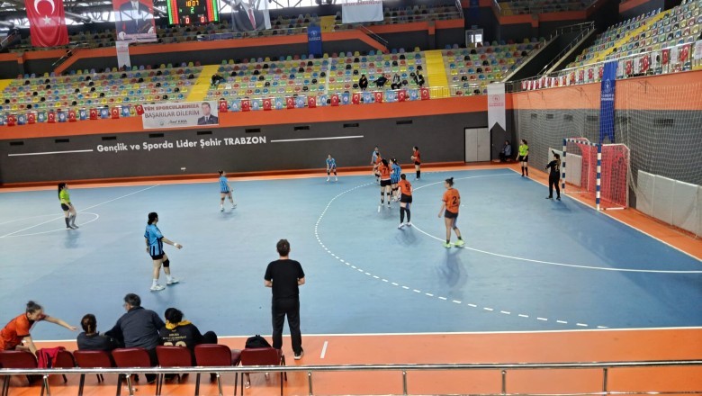 Ortahisar Belediyesi Hentbol takımı sahasında turu geçti!