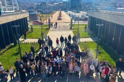 Bilim Merkezi'ne öğrencilerden büyük ilgi