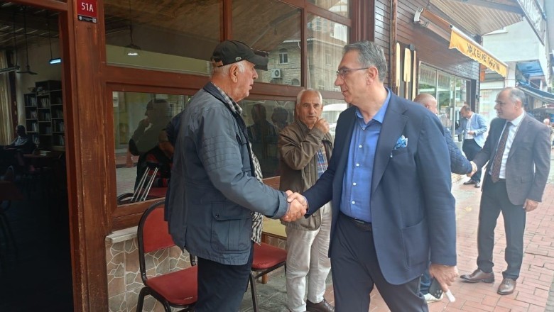 Başkan Azizoğlu'ndan esnafa ziyaret