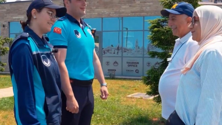 Büyükşehir Belediyesi'nden turistlere yeni hizmet noktası
