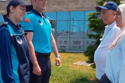 Büyükşehir Belediyesi'nden turistlere yeni hizmet noktası