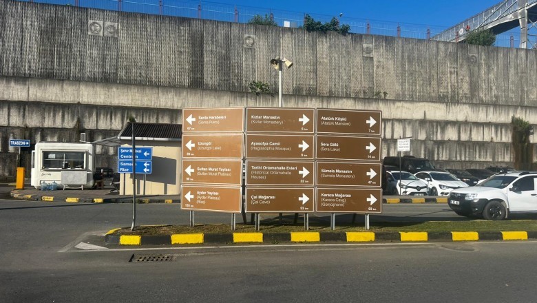 Büyükşehir'den turistlere yön gösterecek hizmet