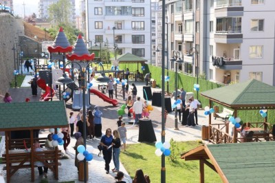 Yomra Belediyesi'nden Sancak Mahallesi'ne yeni park ve yaşam alanı