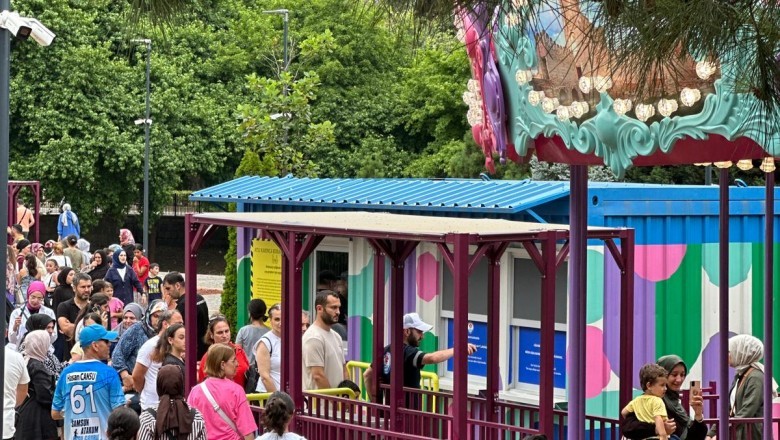 Eğlence ve macera parkı hizmete girdi