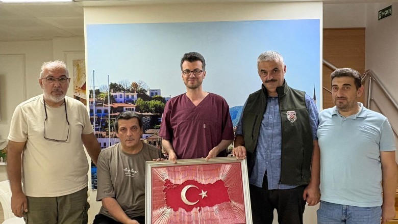 Gazilerden Dr. Mustafa Çankaya’ya Ay Yıldızlı teşekkür