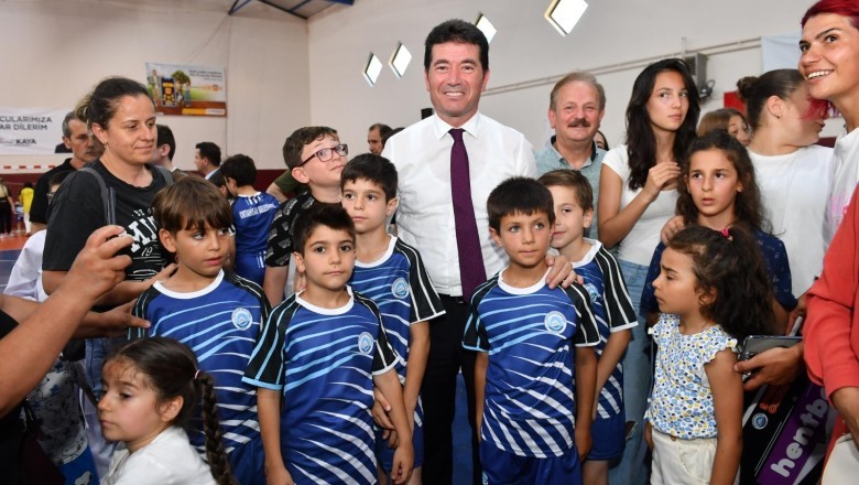 Ortahisar Belediyesi Yaz Spor Okulu, yoğun ilgi gördü
