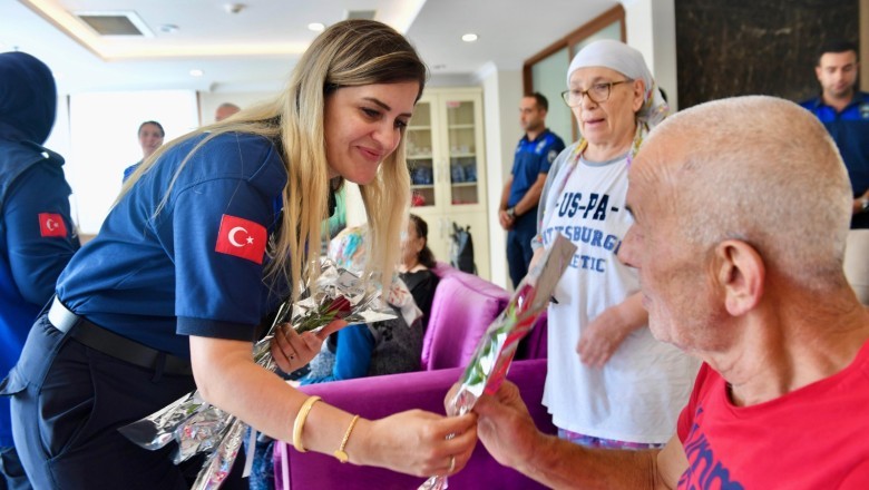 Ortahisar zabıtasından şehit zabıta komiserine vefa