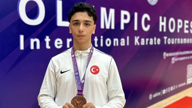 Ortahisar'ın genç sporcusundan büyük başarı