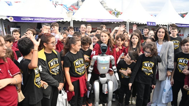 Trabzon'da Bilim Şenliği sürüyor
