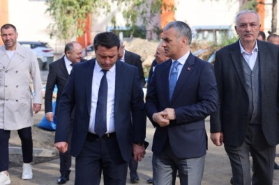 Yomra Vakfı Anadolu Lisesi’nde çalışmalar hızla ilerliyor