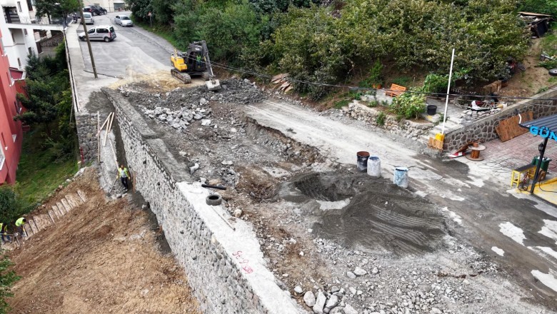 Ortahisar Belediyesi, 20 yıllık yol sorununu çözüme kavuşturdu