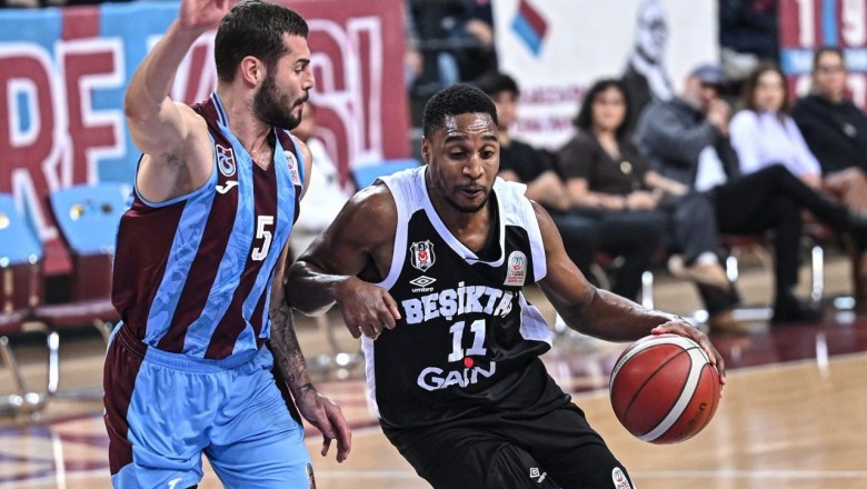 Trabzonspor Basketbol, Lider Beşiktaş’a Direnemedi!