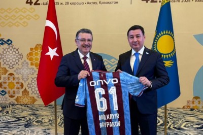 Trabzon'un yeni kardeş şehri Aktau oldu