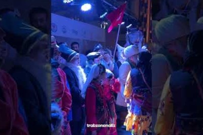 Trabzon'da Kalandar kutlamaları renkli görüntülere sahne oldu!