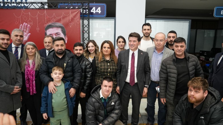 Ortahisar Belediyesi'nde bayramlaşma töreni düzenlendi