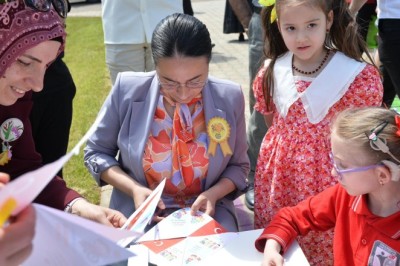 Çilekli Düşler Köyü'nde Engelliler Haftası'na özel etkinlik yapıldı