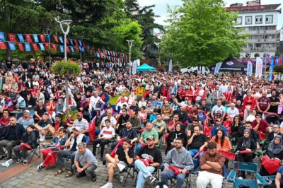 Trabzon, milli takım için tek yürek oldu